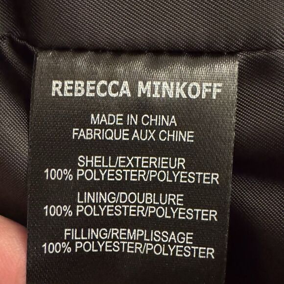 Rebecca Minkoff Belted Quilted Longline Hooded Puffer Coat - Picture 11 of 12